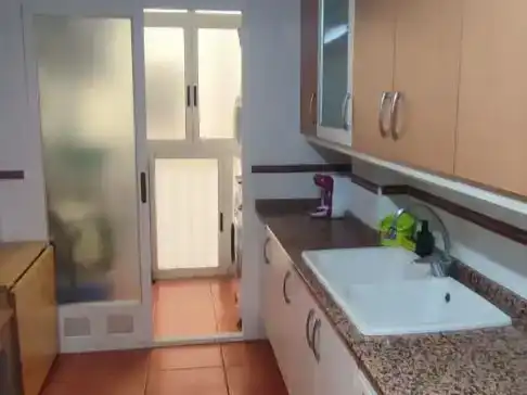 Küche von Wohnung zur Miete in  Valencia Capital mit Klimaanlage