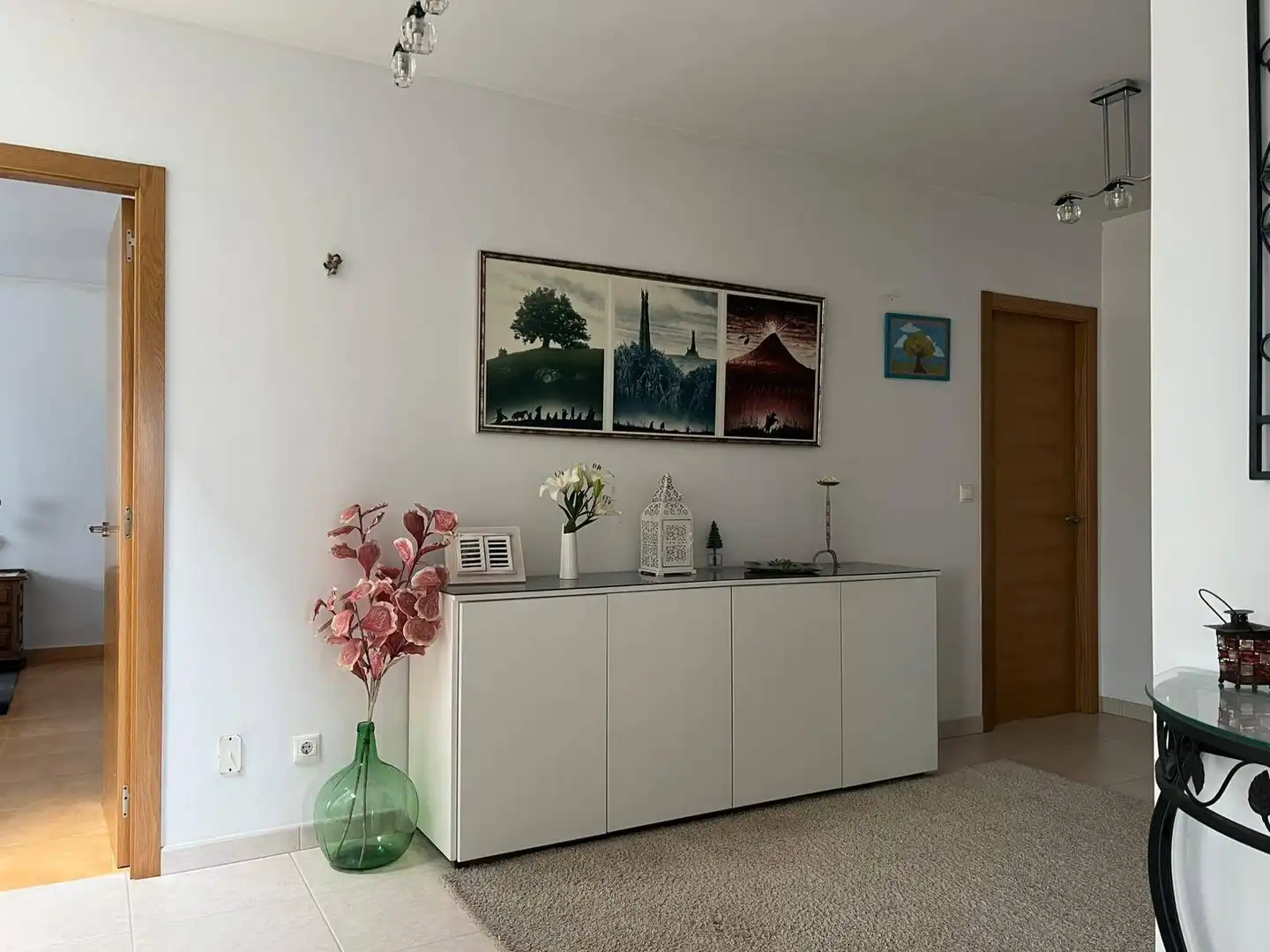 Living room of Houses for rent in Padrón  with Heating, Private garden and Storage room