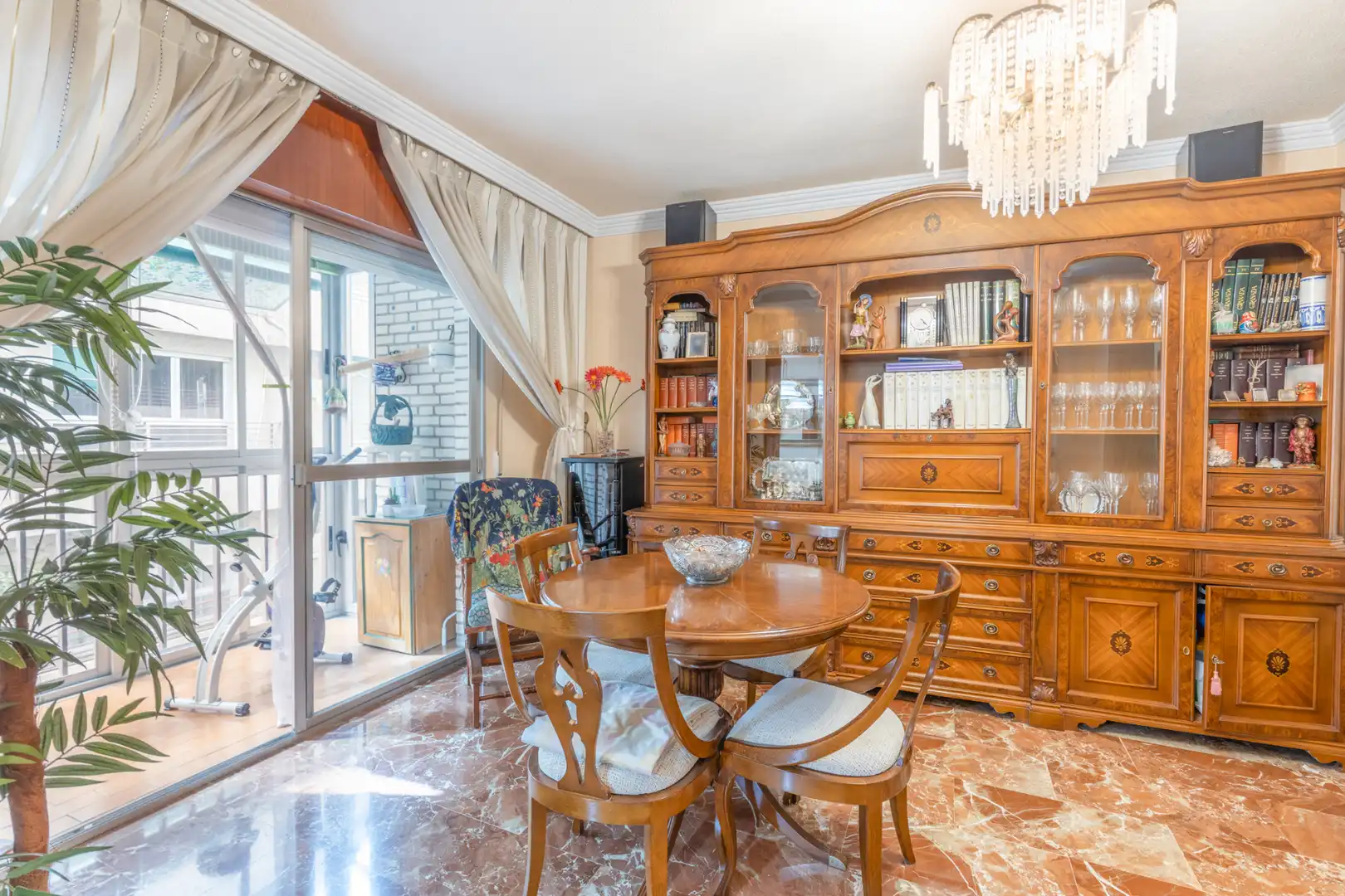 Dining room of Flat for sale in Ronda