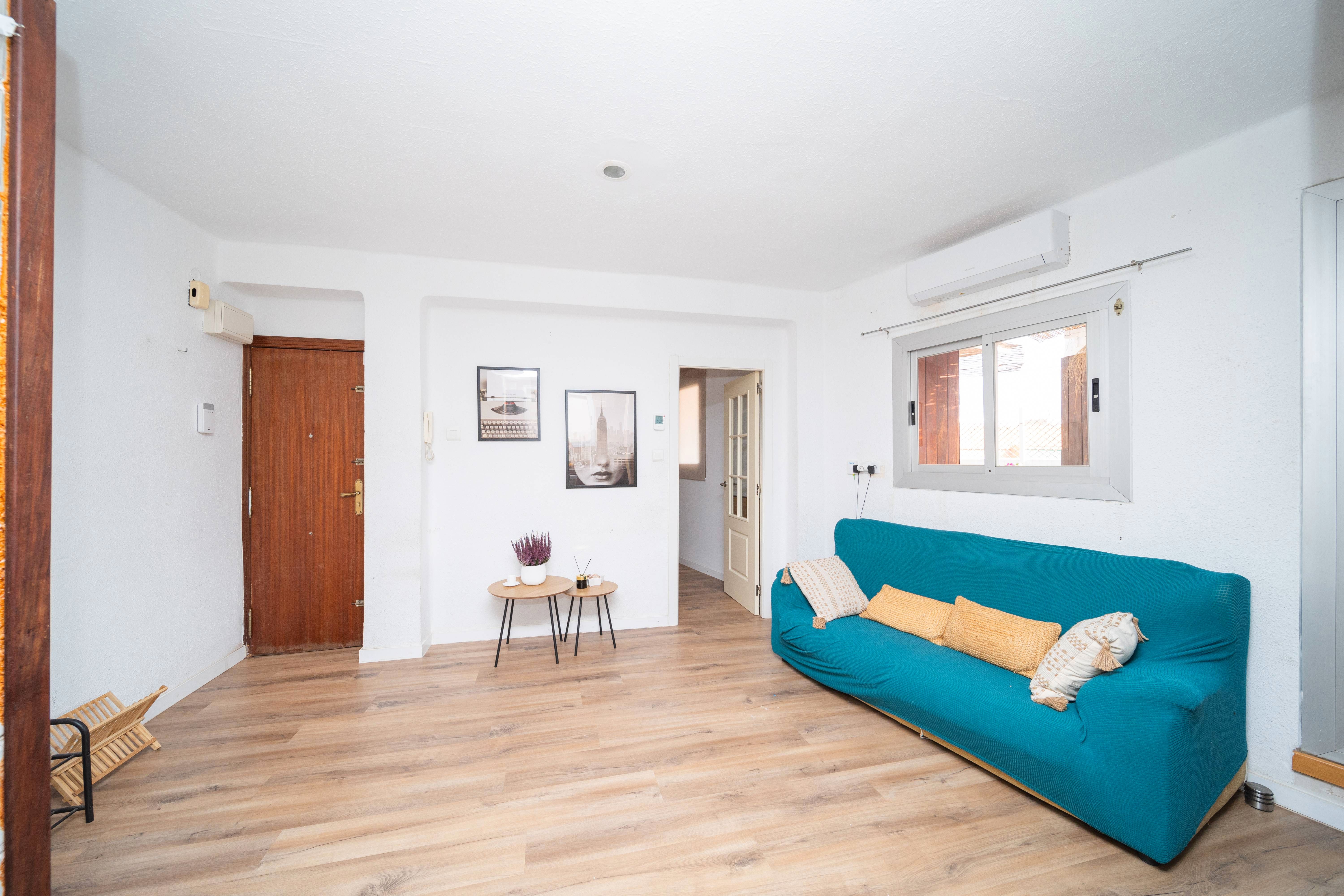 Sala d'estar de Àtic en venda en  Valencia Capital amb Calefacció i Terrassa
