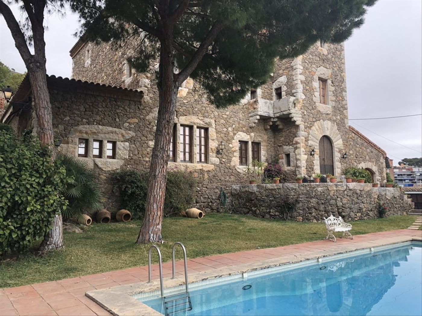 Garden of Country house for sale in Castelldefels  with Heating, Storage room and Swimming Pool