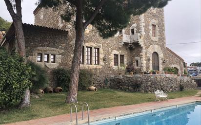 Garten von Country house zum verkauf in Castelldefels mit Heizung, Abstellraum und Schwimmbad