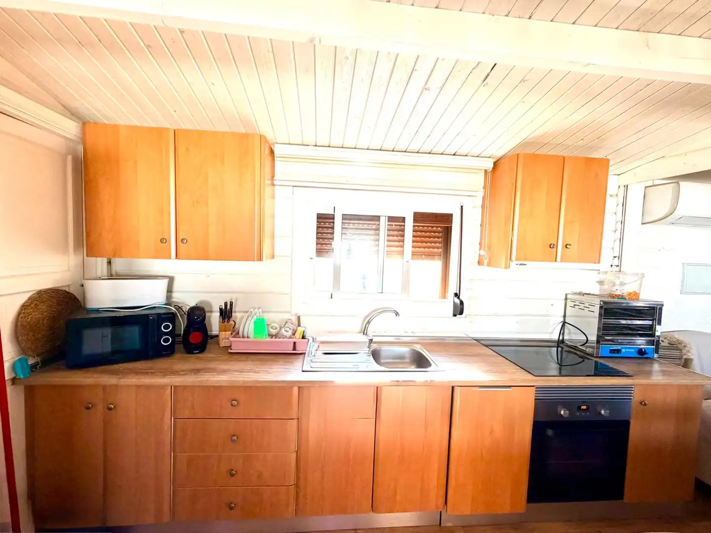 Cuina de Casa o xalet en venda en Cartagena amb Aire condicionat, Moblat i Alarma