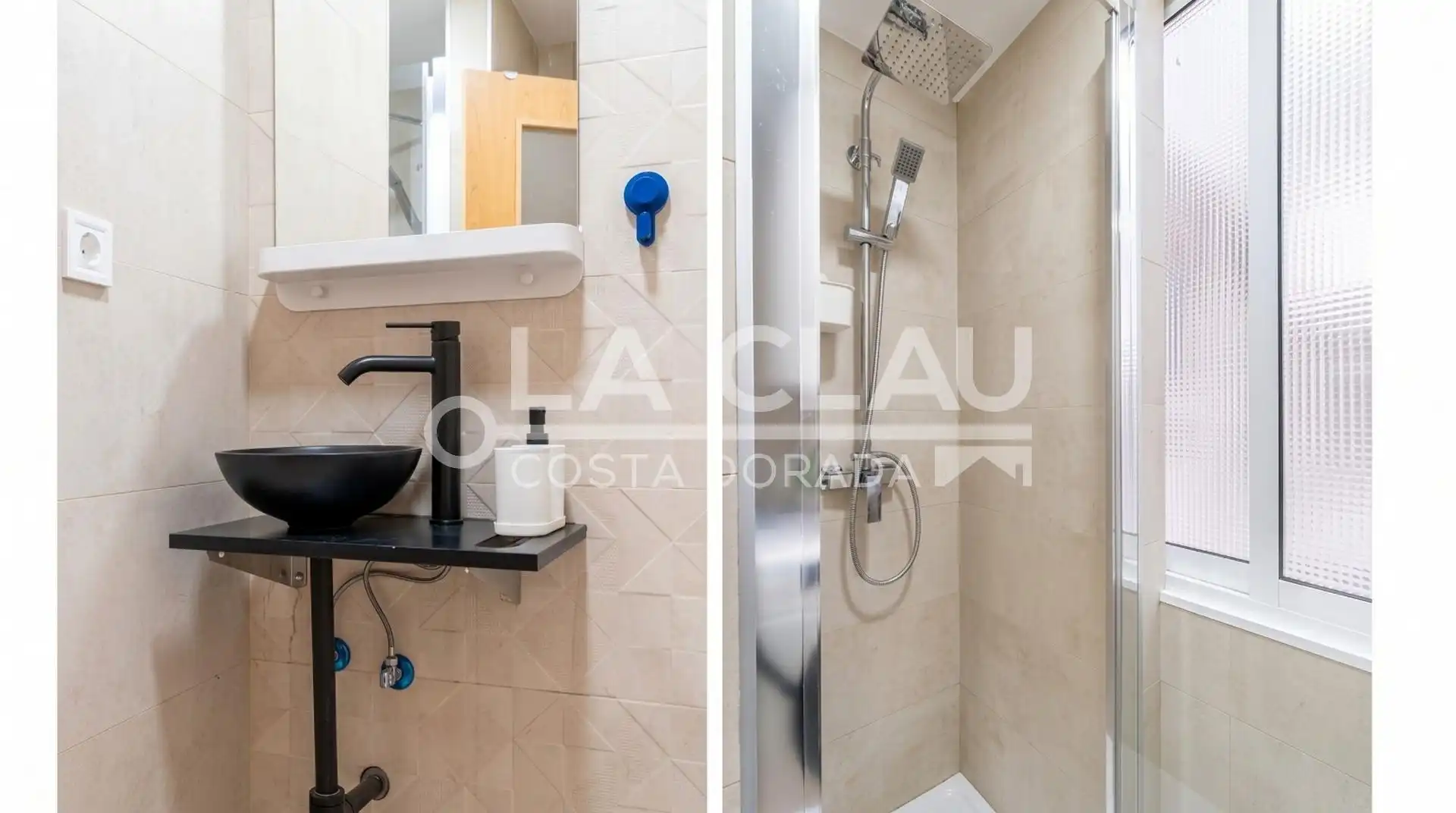Badezimmer von Wohnung zum Verkauf in Tarragona mit Möbliert, Fernseher und Alarm