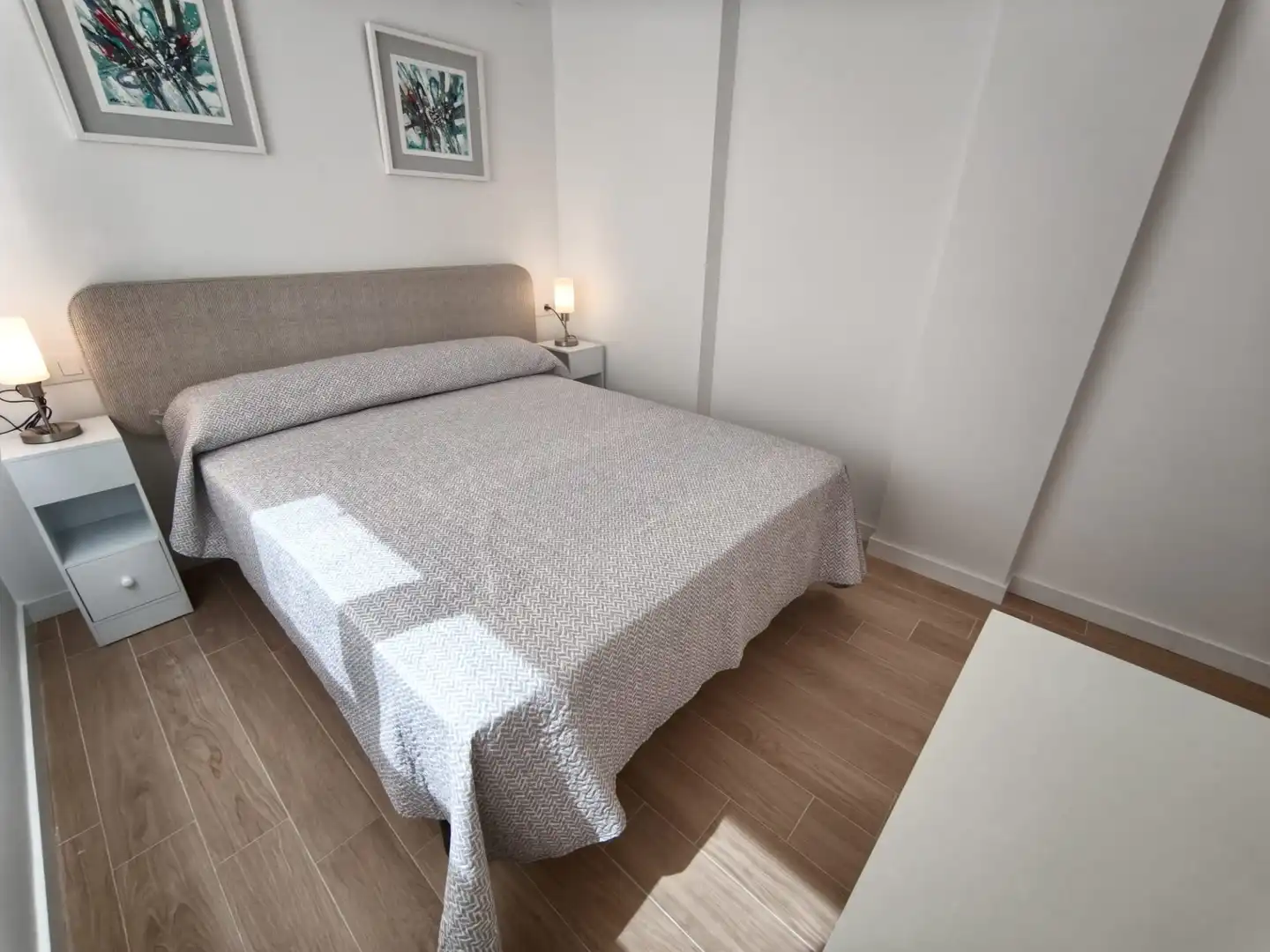 Bedroom of Flat for rent in Albacete  with Air Conditioner, Heating and Storage room