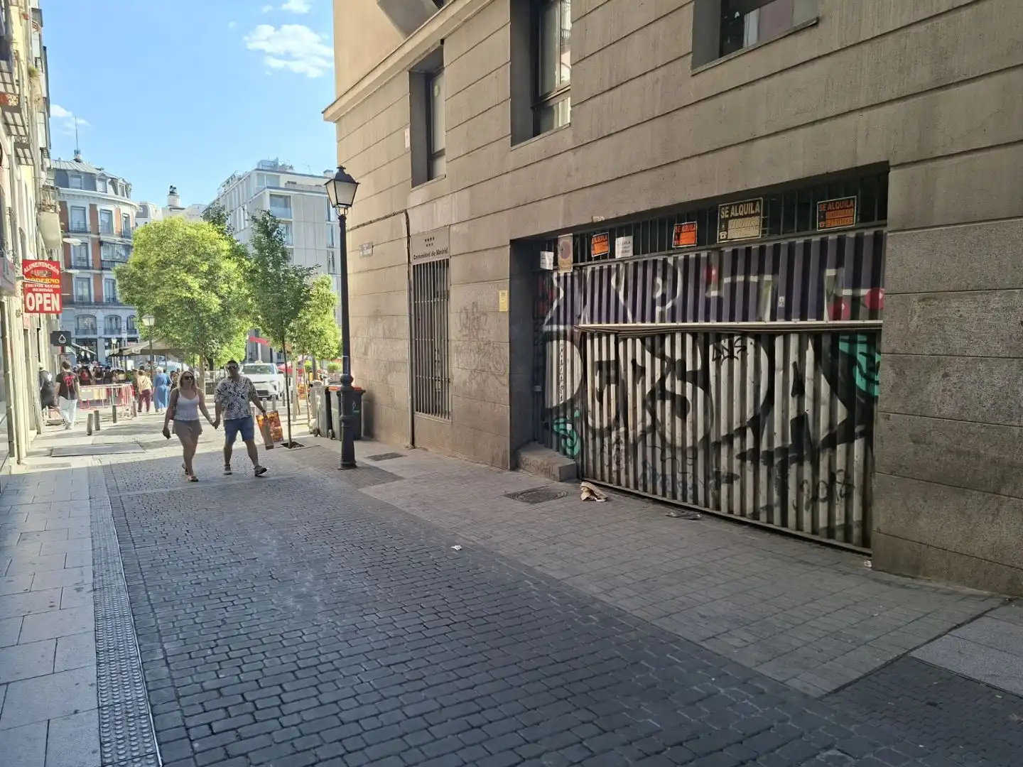 Außenansicht von Garage zur Miete in Madrid