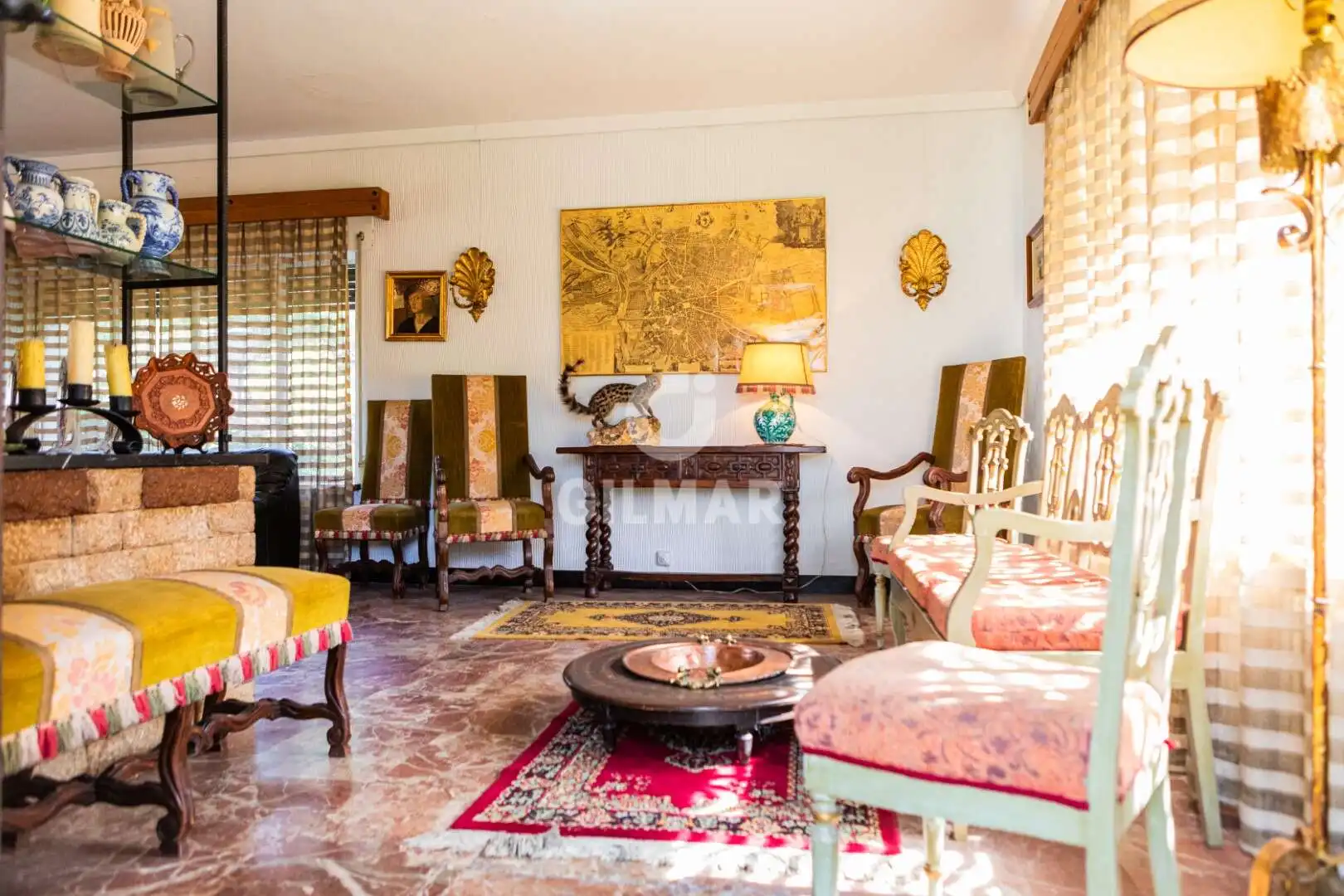 Sala de estar de Casa o chalet en venta en Collado Villalba con Calefacción, Jardín privado y Piscina