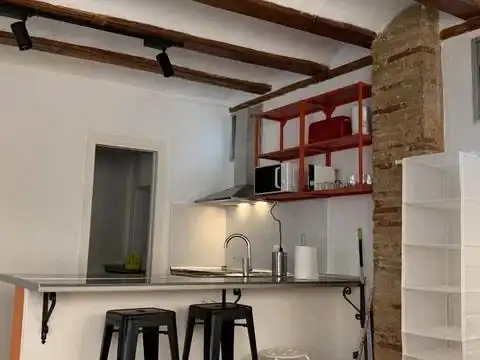 Cocina de Estudio en venta en Valencia con Aire acondicionado, Parquet y Amueblado