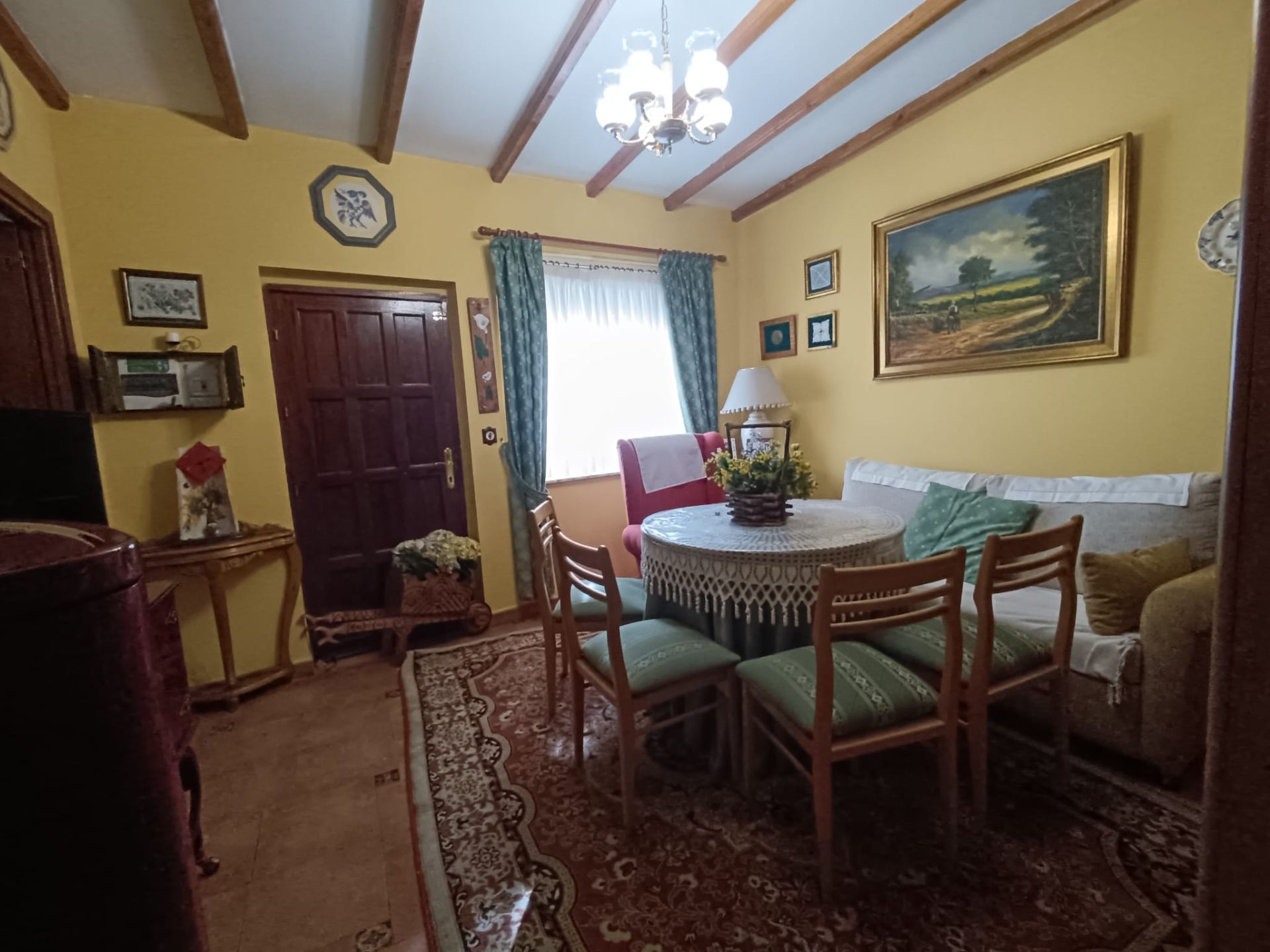 Dining room of House or chalet for sale in Alconada  with Heating