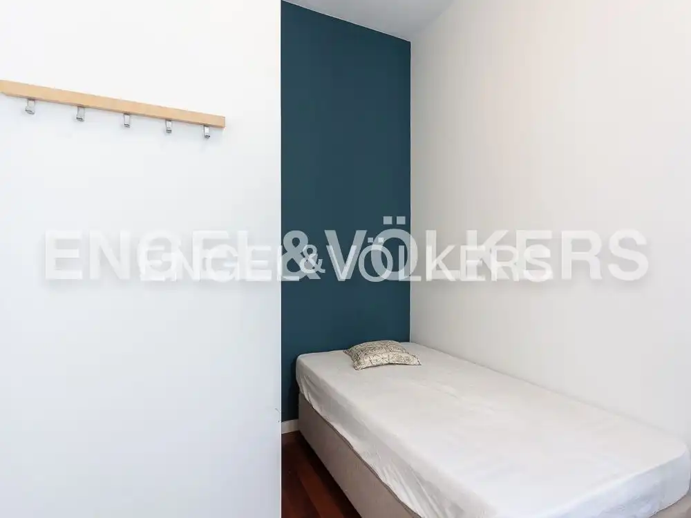 Bedroom of Flat for rent in Valencia  with Air Conditioner, Heating and Parquet flooring