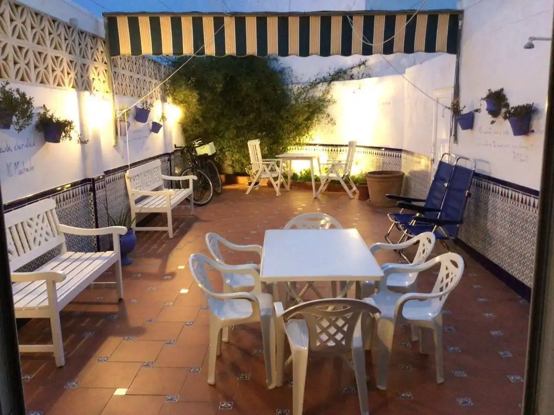 Terrassa de Casa adosada en venda en Chipiona amb Traster