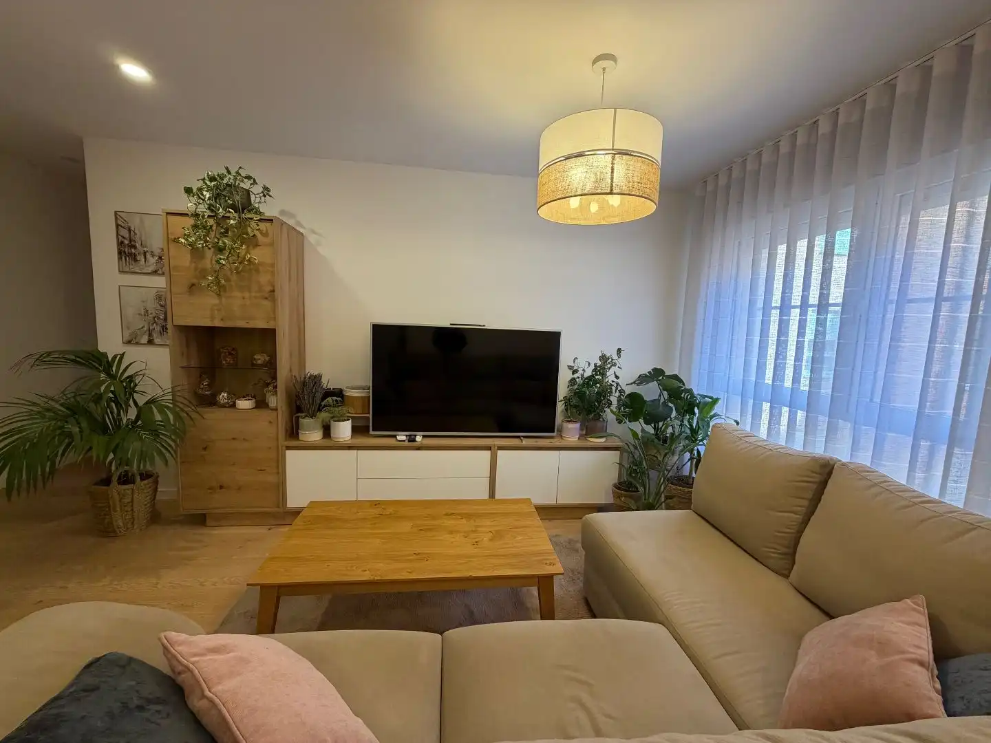 Living room of Flat for sale in Getafe  with Air Conditioner and Terrace
