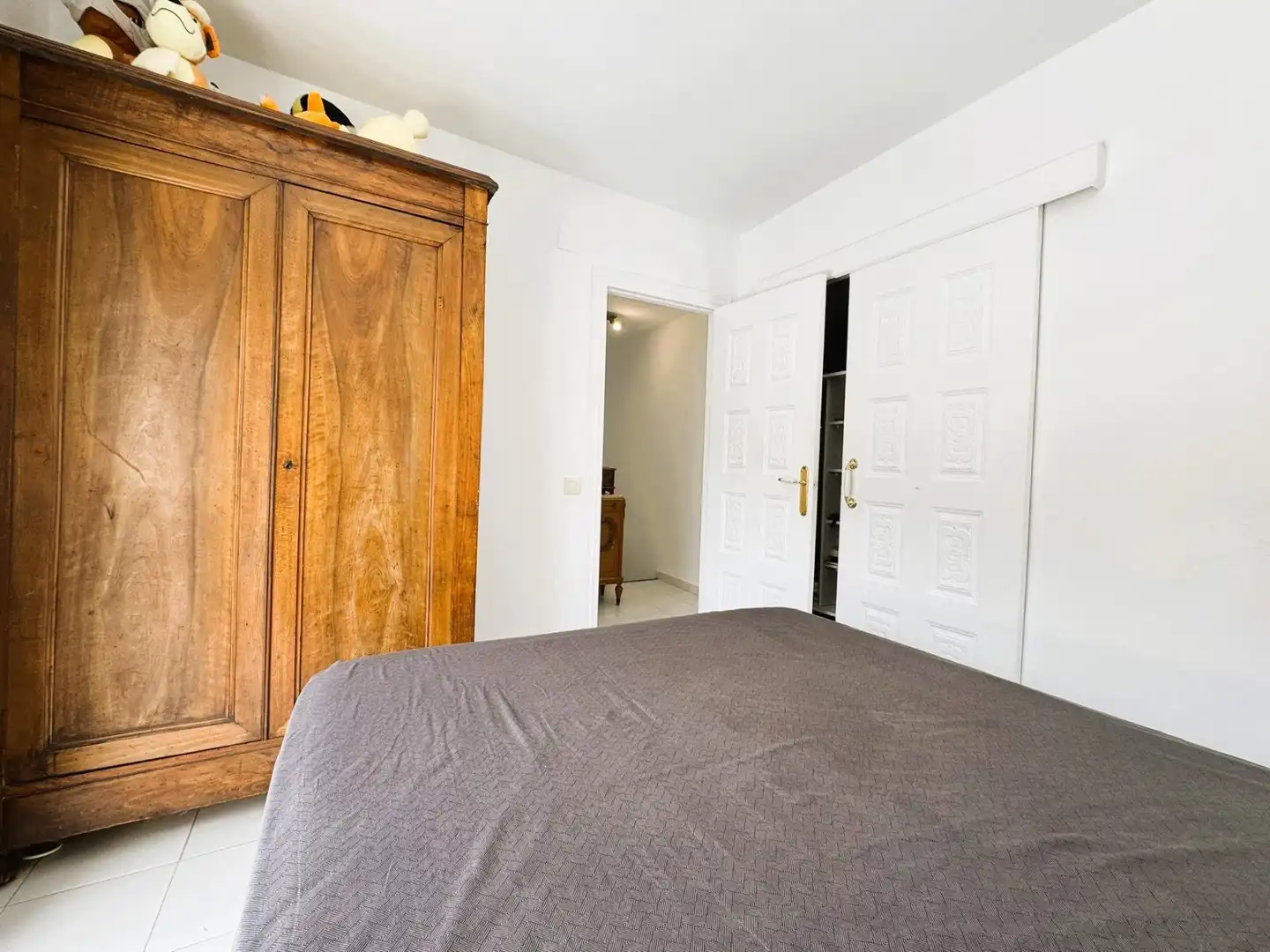 Schlafzimmer von Einfamilien-Reihenhaus zum Verkauf in Dénia mit Klimaanlage, Privatgarten und Terrasse