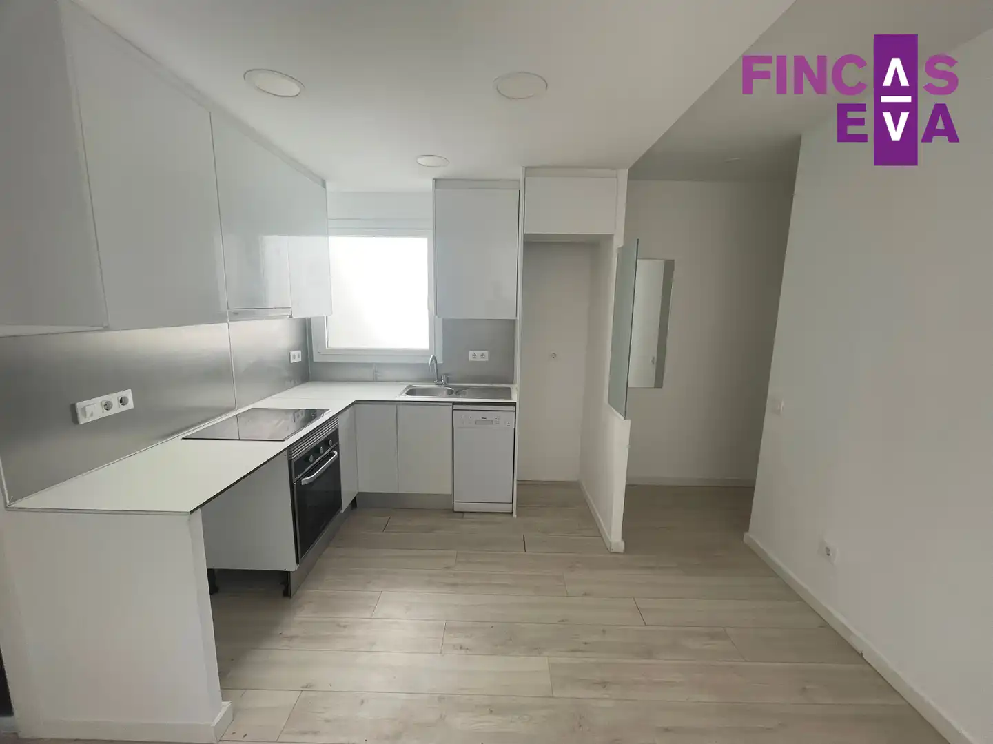 Kitchen of Flat for sale in Barcelona  with Parquet flooring