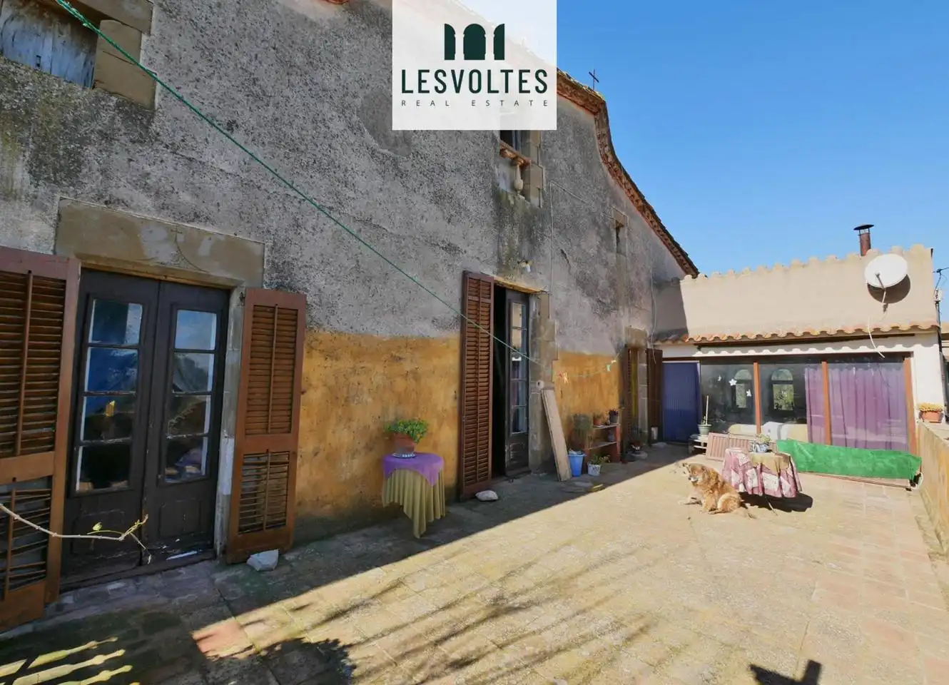 Vista exterior de Finca rústica en venda en Rupià amb Jardí privat i Terrassa