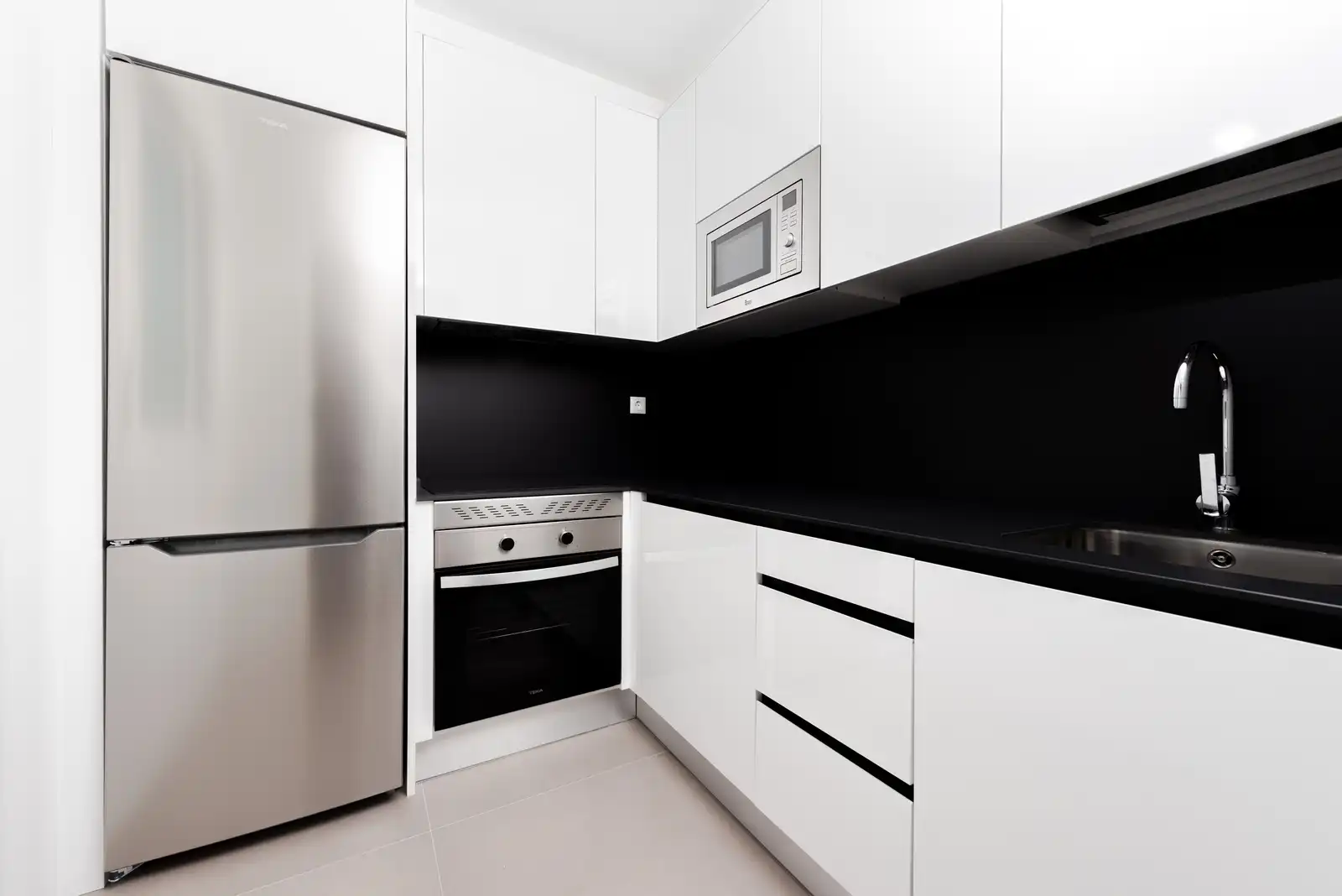 Cocina de Piso de alquiler en Madrid con Trastero