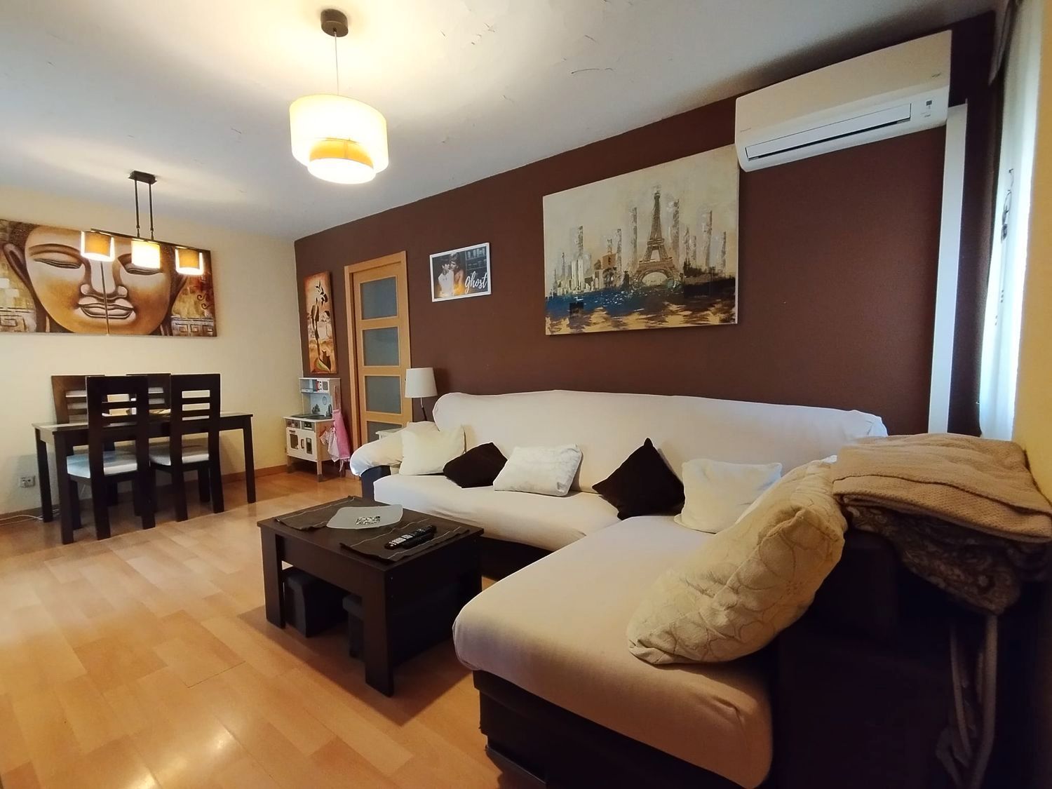 Living room of Flat for sale in Coslada  with Air Conditioner, Heating and Terrace