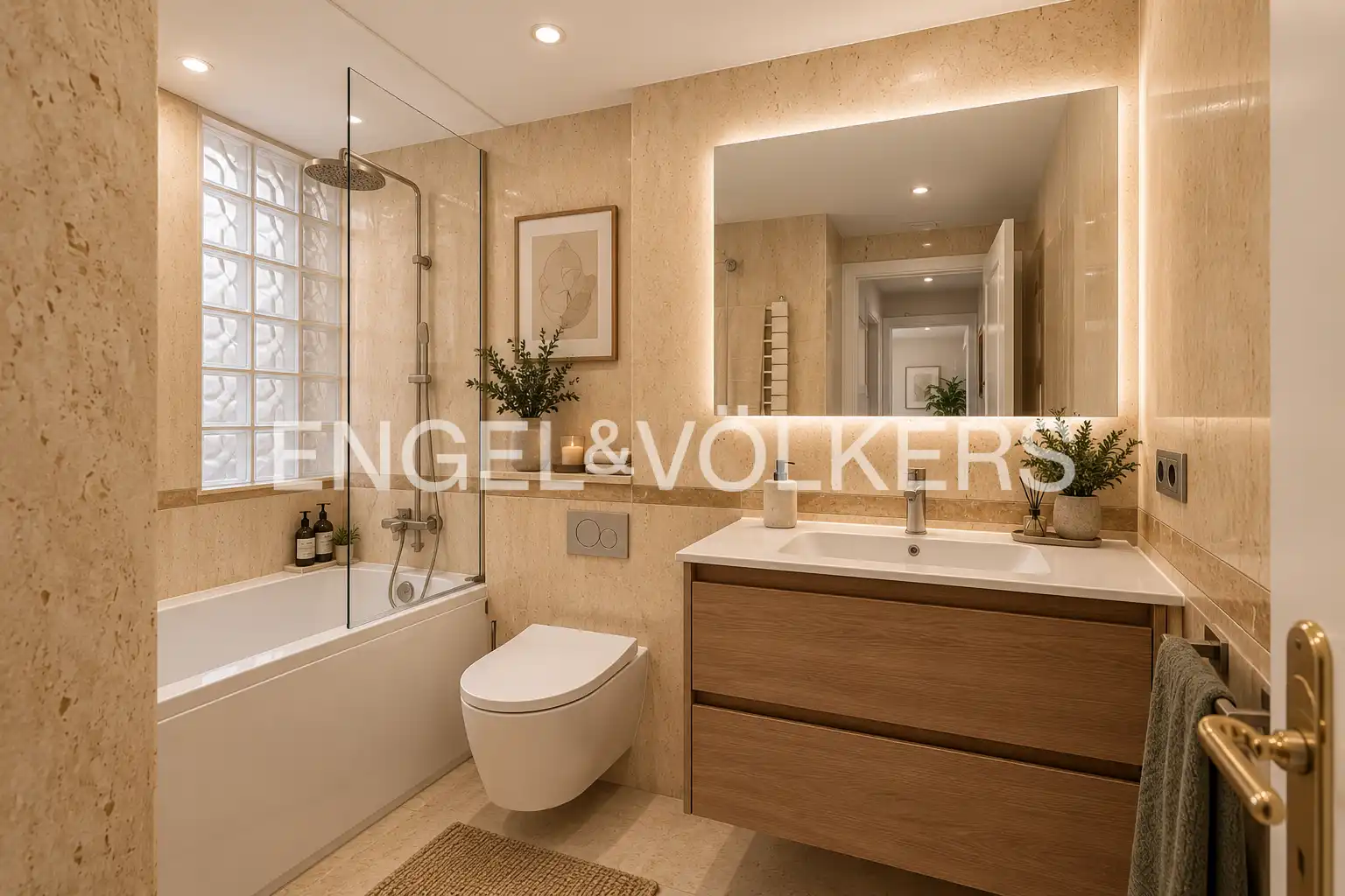 Bathroom of Attic for sale in Madrid  with Air Conditioner, Heating and Private garden