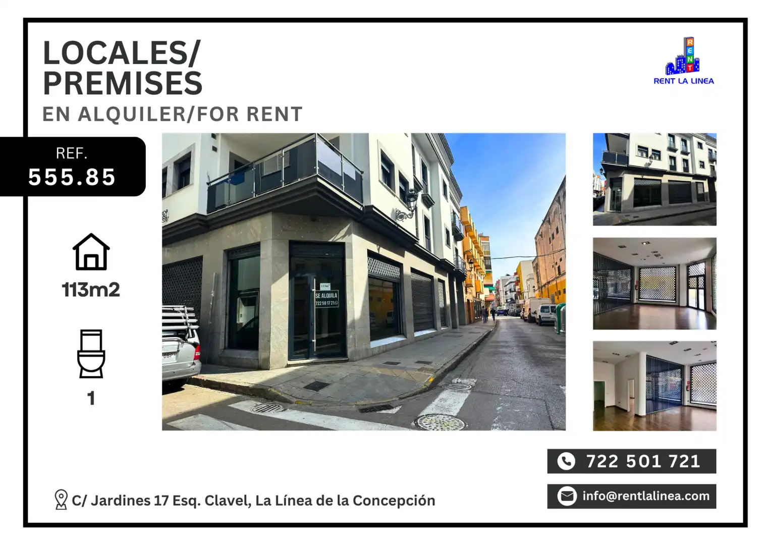 Exterior view of Commercial properties for rent in La Línea de la Concepción