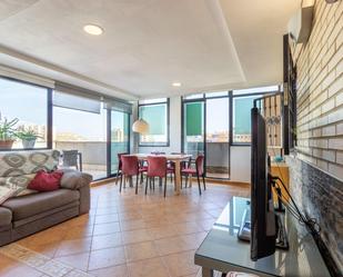 Living room of Attic for sale in Alicante / Alacant  with Air Conditioner, Terrace and Balcony