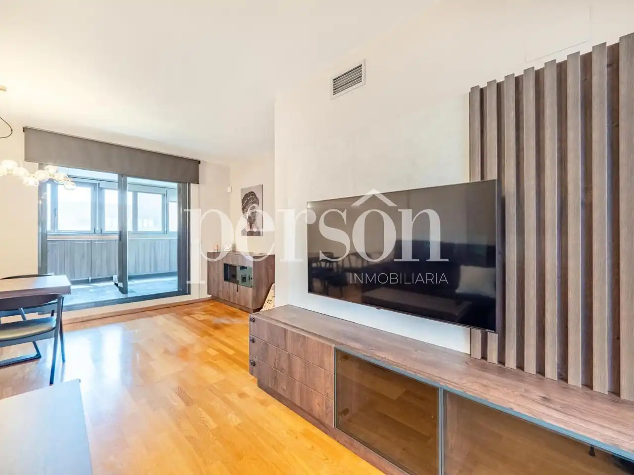 Sala de estar de Ático en venta en Valencia con Aire acondicionado, Terraza y Trastero