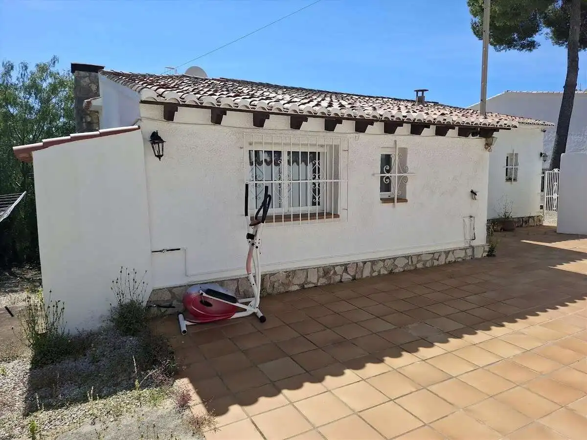 Jardí de Casa o xalet en venda en Benissa amb Calefacció, Jardí privat i Terrassa