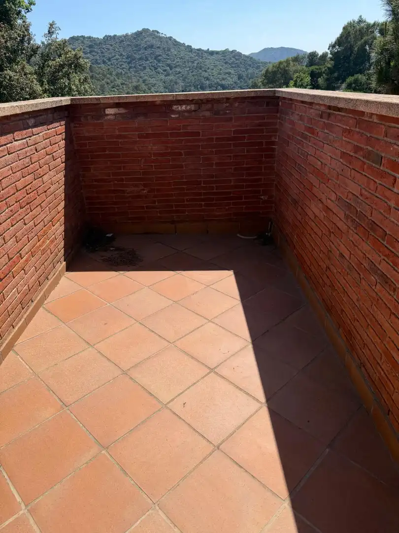Terraza de Casa o chalet en venta en Vilanova del Vallès con Jardín privado