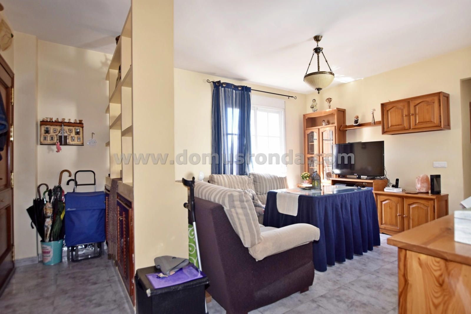 Sala de estar de Piso en venta en Ronda con Terraza y Amueblado