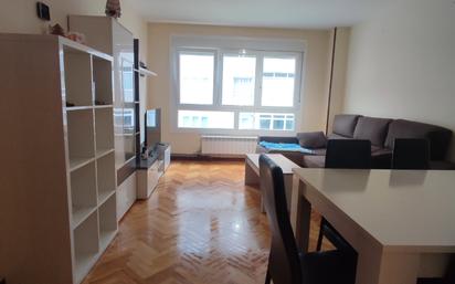 Living room of Flat for sale in Culleredo  with Heating, Parquet flooring and Storage room