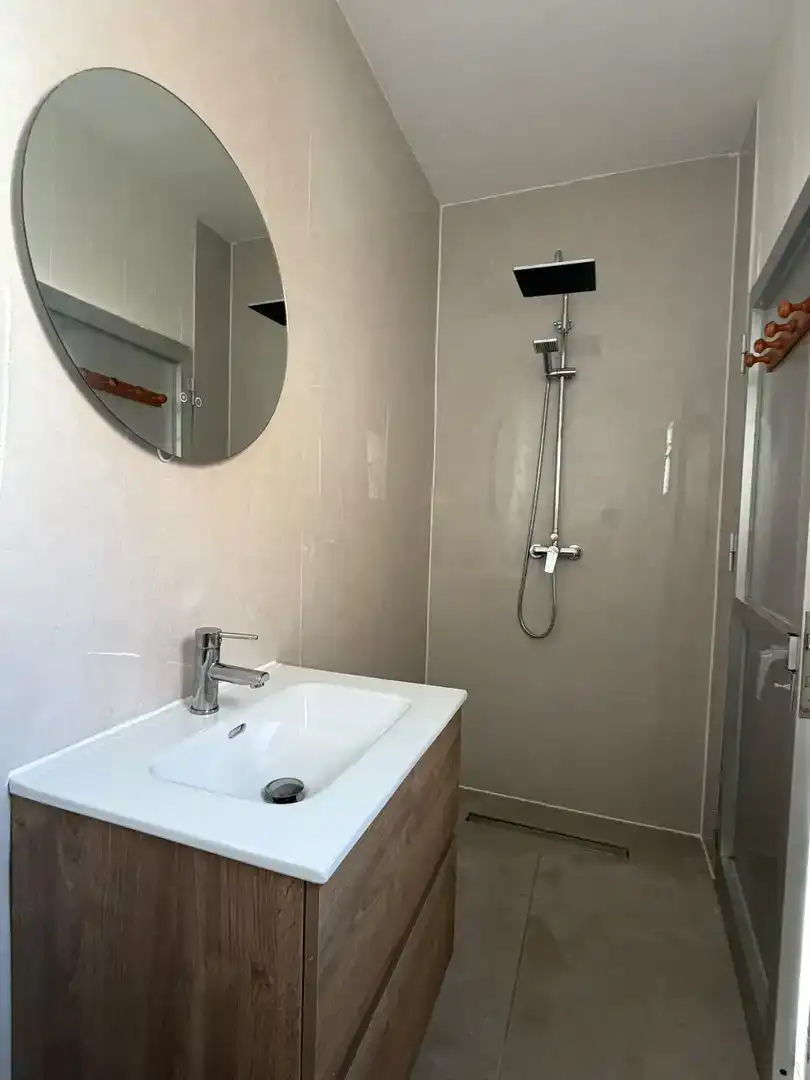 Bany de Casa adosada en venda en Cartagena amb Aire condicionat, Jardí privat i Parquet