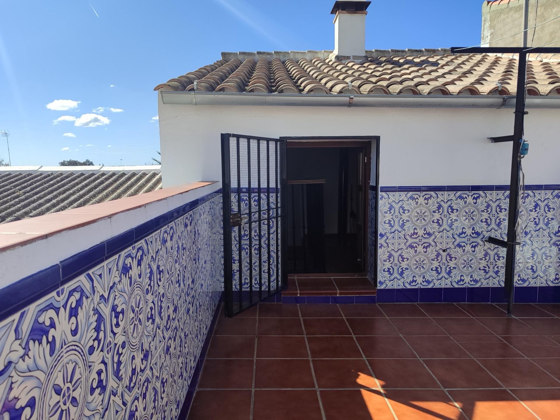 Vista exterior de Casa o xalet en venda en El Pedroso amb Calefacció i Terrassa