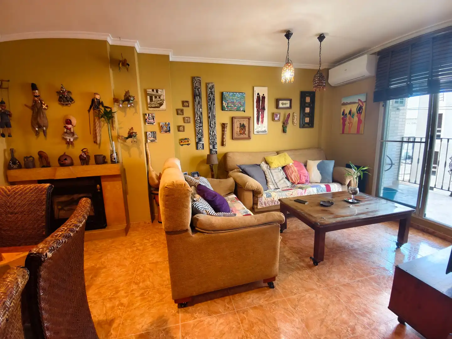 Sala de estar de Piso en venta en Albal con Aire acondicionado y Balcón