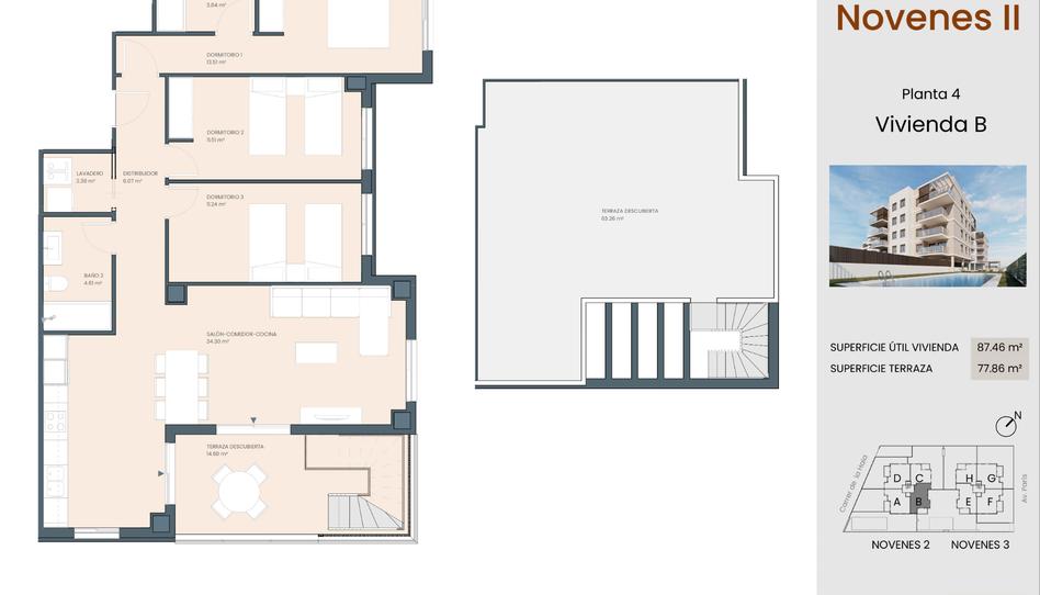 Photo 1 of Flat for sale in Avinguda París, 4, Piscinas, Castellón