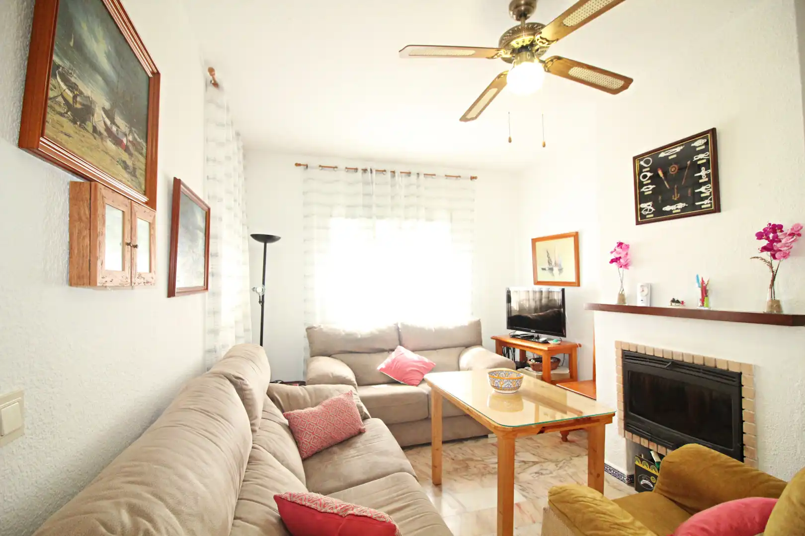 Living room of Detached homes for sale in Mazagón  with Air Conditioner, Terrace and Storage room
