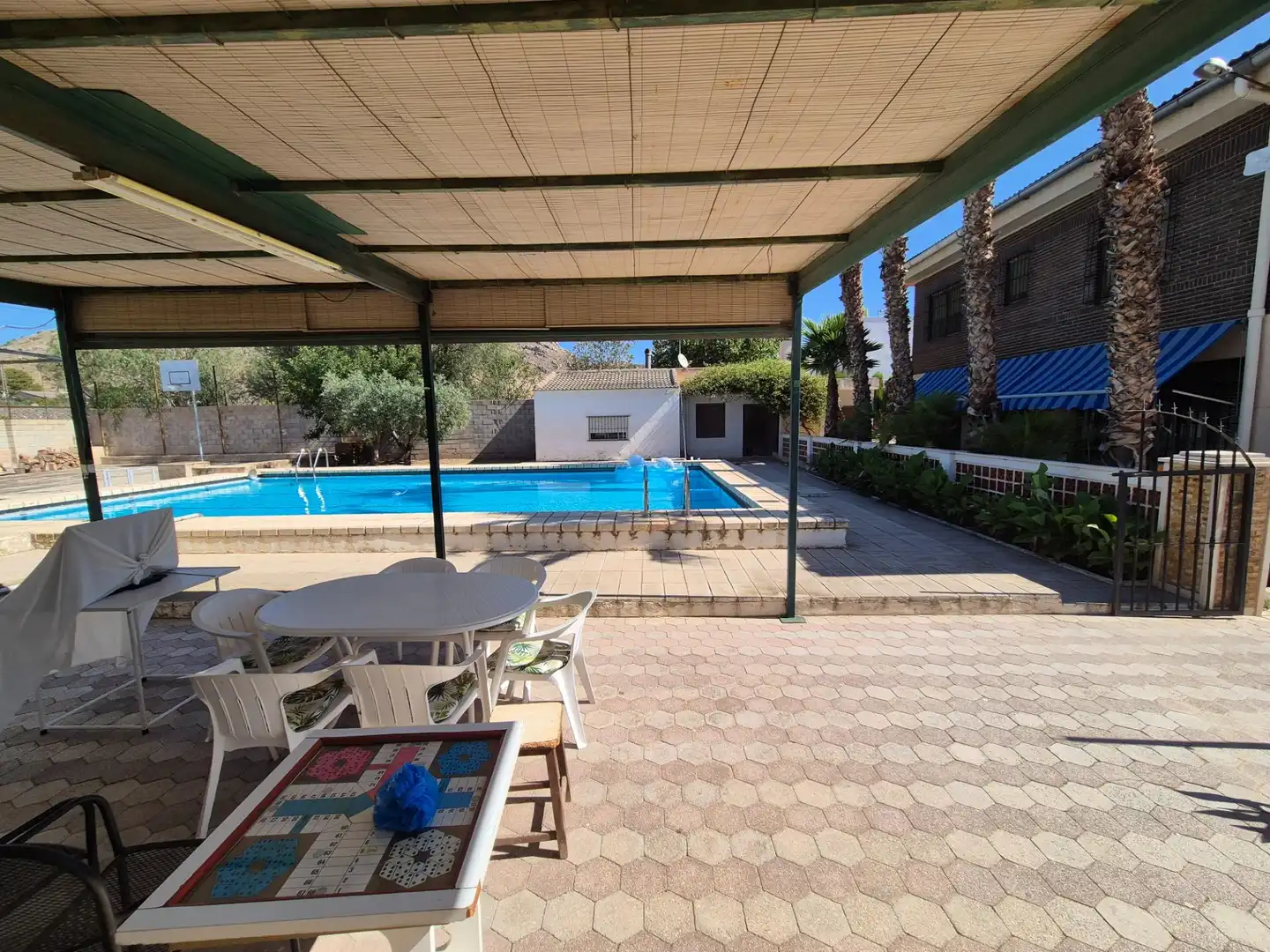 Piscina de Casa o xalet en venda en Elda amb Jardí privat, Terrassa i Traster
