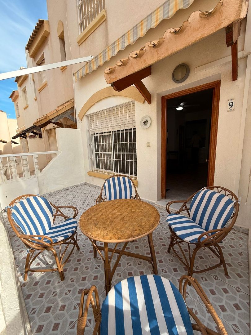 Terrassa de Casa adosada en venda en Cartagena amb Traster, Moblat i Forn