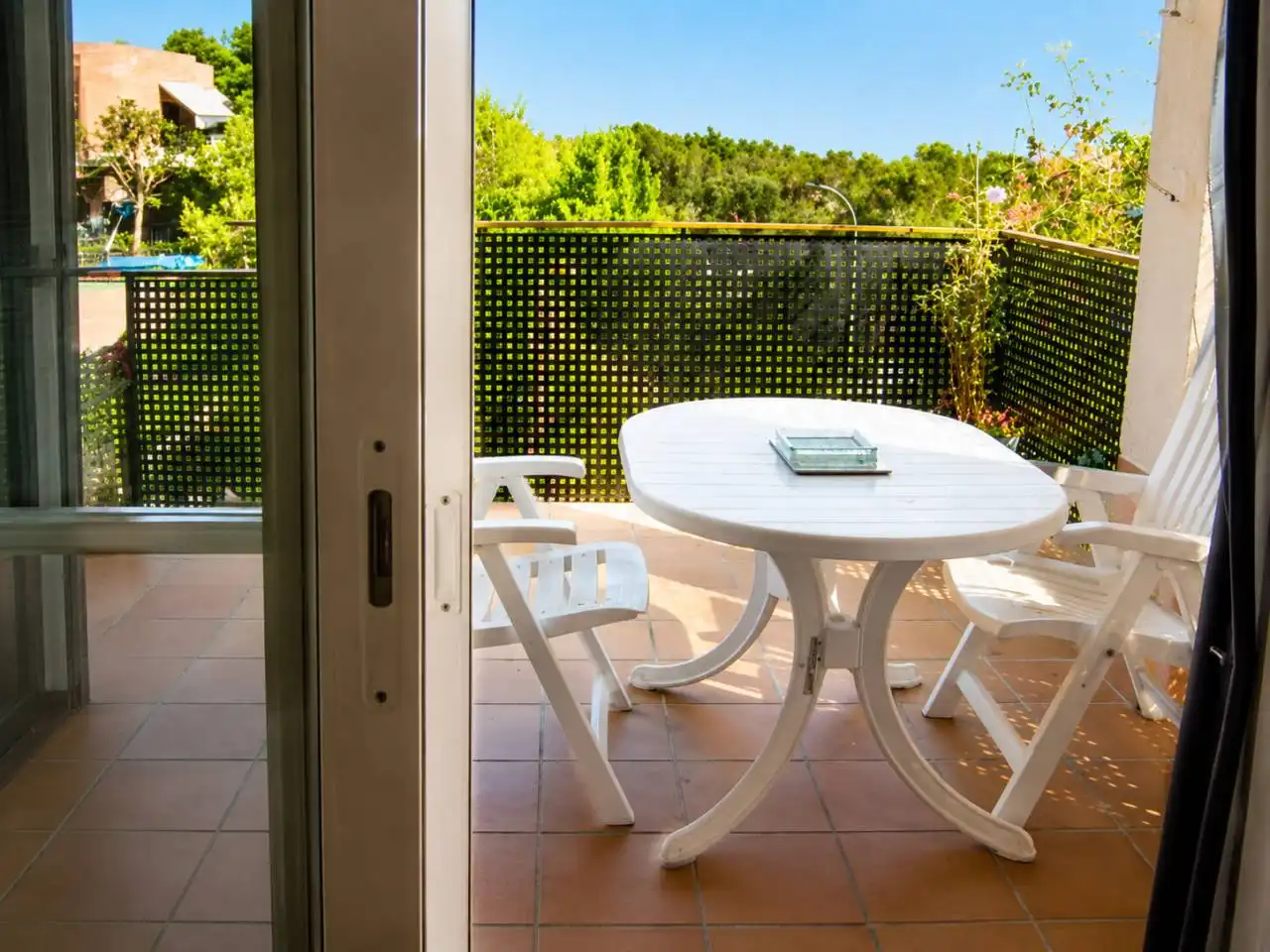 Terraza de Casa o chalet en venta en Caldes de Montbui con Aire acondicionado, Calefacción y Jardín privado