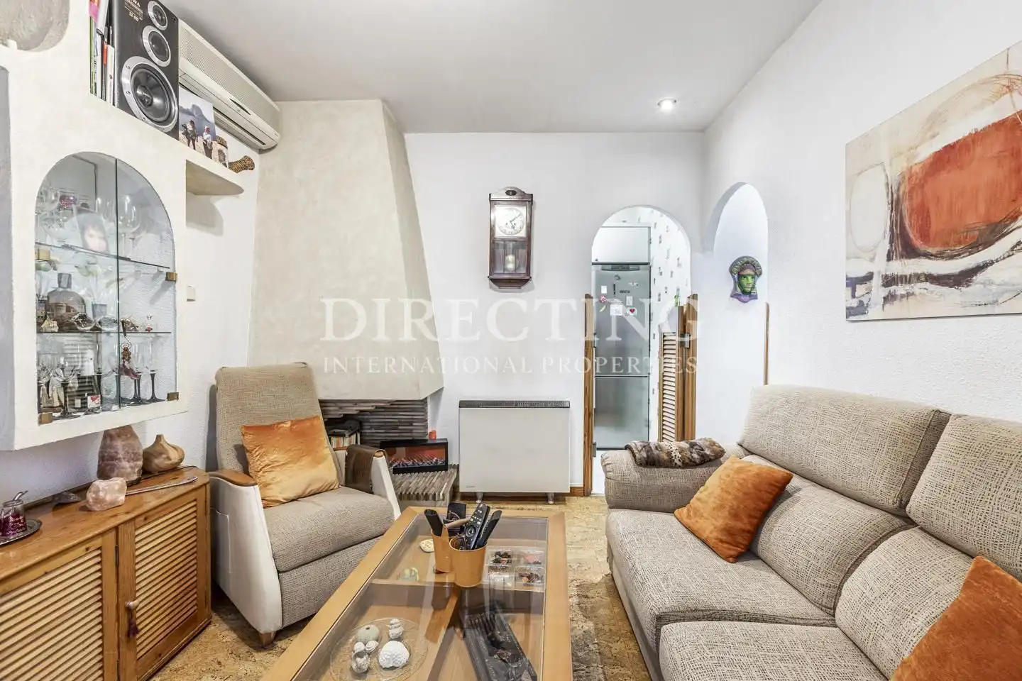 Sala d'estar de Casa o xalet en venda en Madrid amb Aire condicionat, Calefacció i Jardí privat