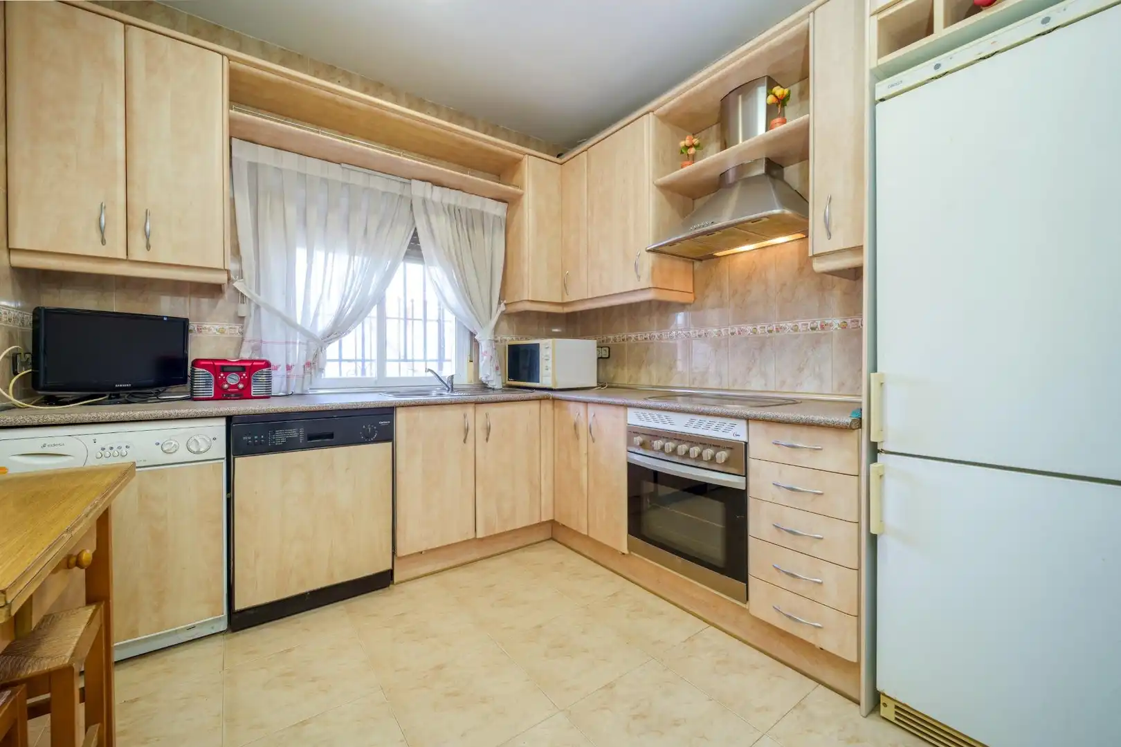 Cocina de Casa o chalet en venta en Villamanrique de Tajo con Aire acondicionado, Calefacción y Jardín privado