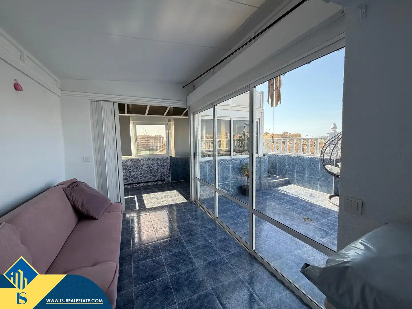 Balcony of Duplexes for sale in Torrevieja  with Air Conditioner, Terrace and Furnished