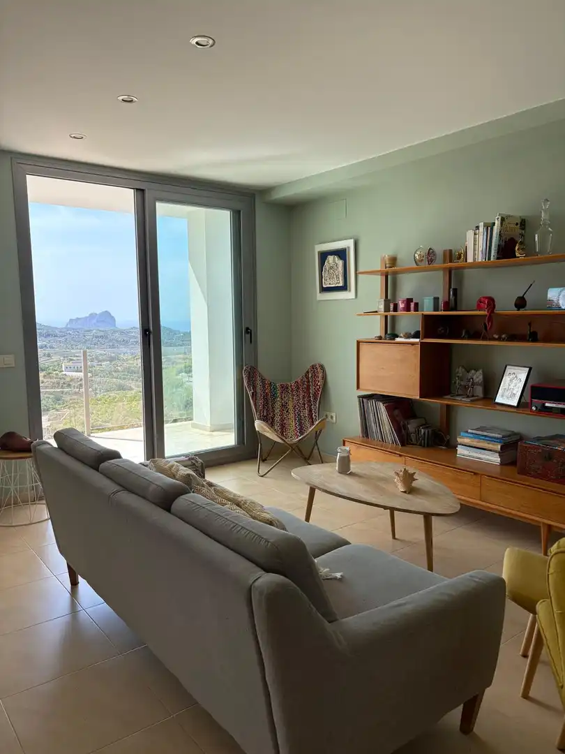 Living room of Detached homes for rent in Benissa  with Heating, Private garden and Terrace