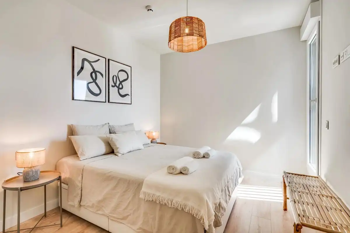 Dormitori de Apartament en venda en Málaga amb Piscina