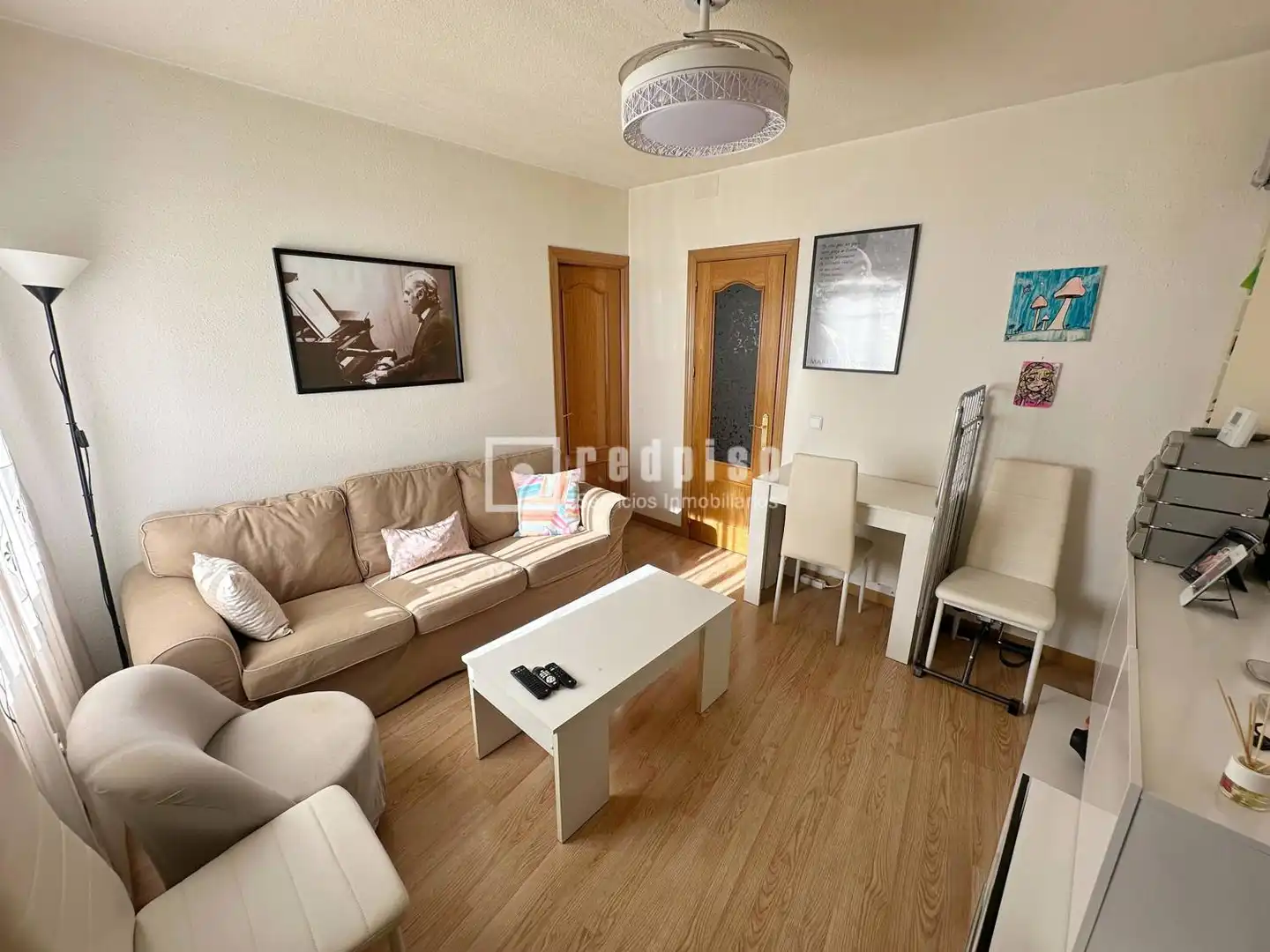 Sala d'estar de Pis en venda en Vicálvaro