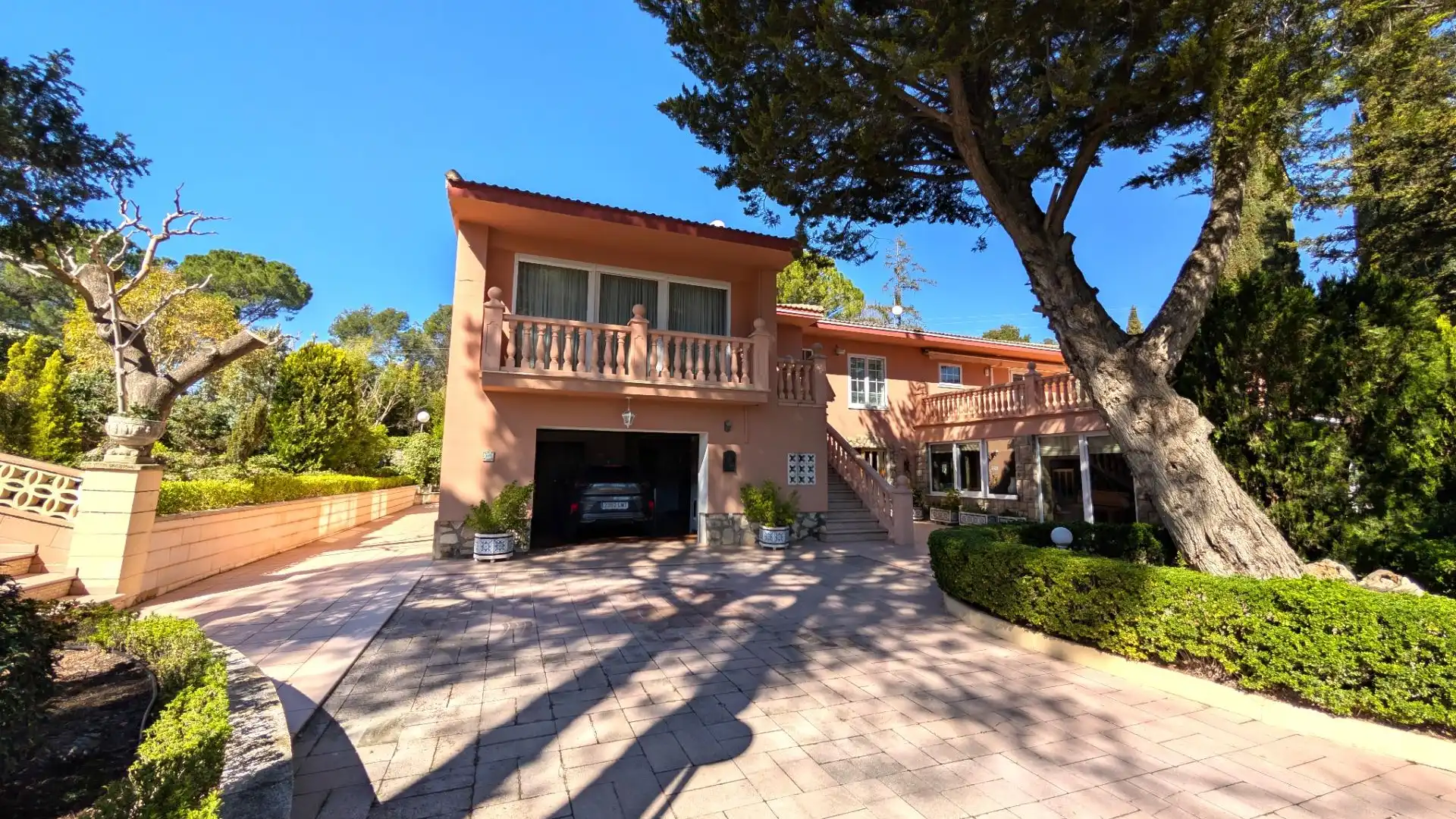 Vista exterior de Casa o chalet en venta en Alcoy / Alcoi con Aire acondicionado, Jardín privado y Parquet