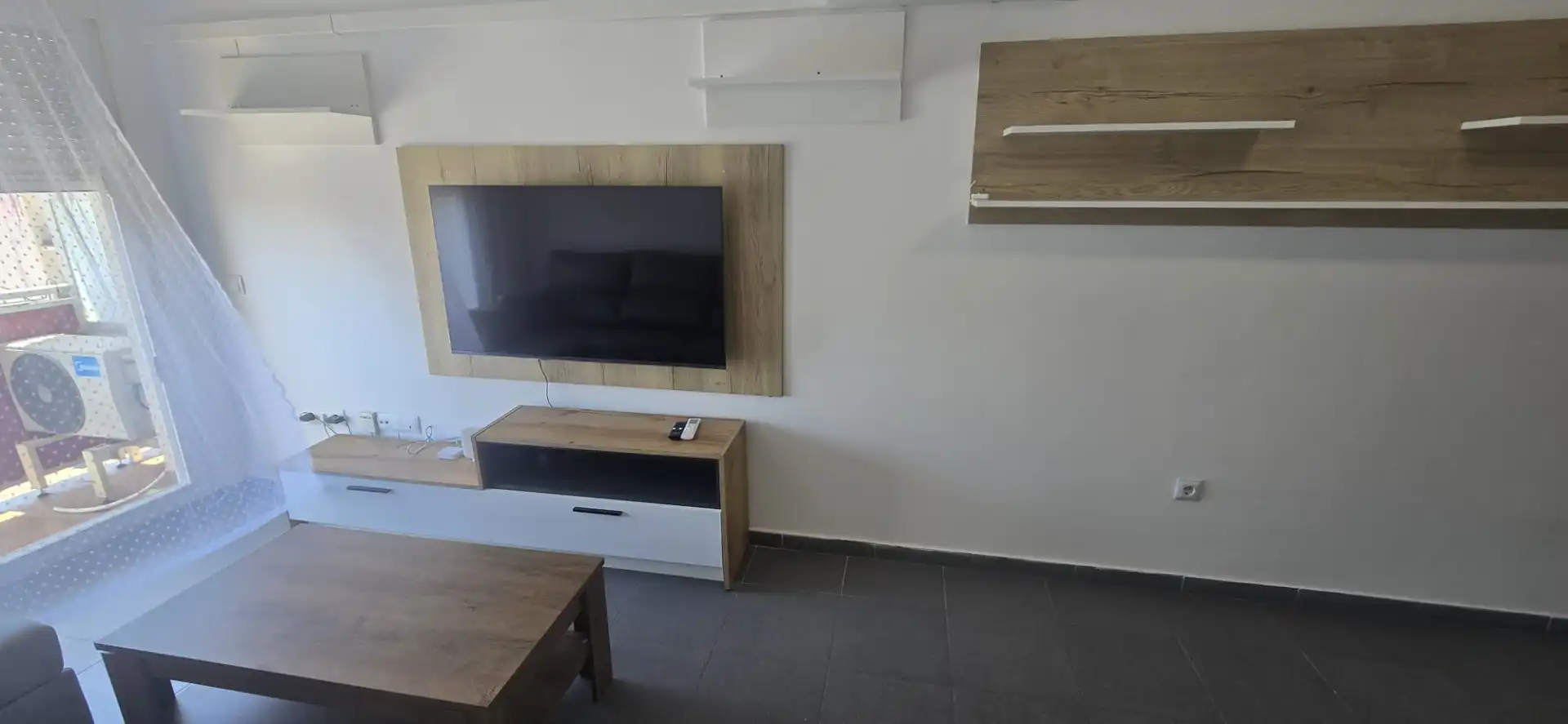 Living room of Flat for rent in Benicarló  with Furnished, Oven and Microwave