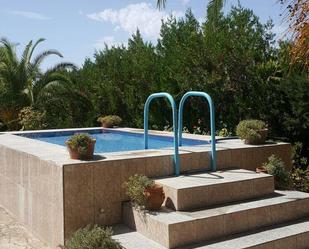 Swimming pool of Country house for sale in Valverde de Mérida