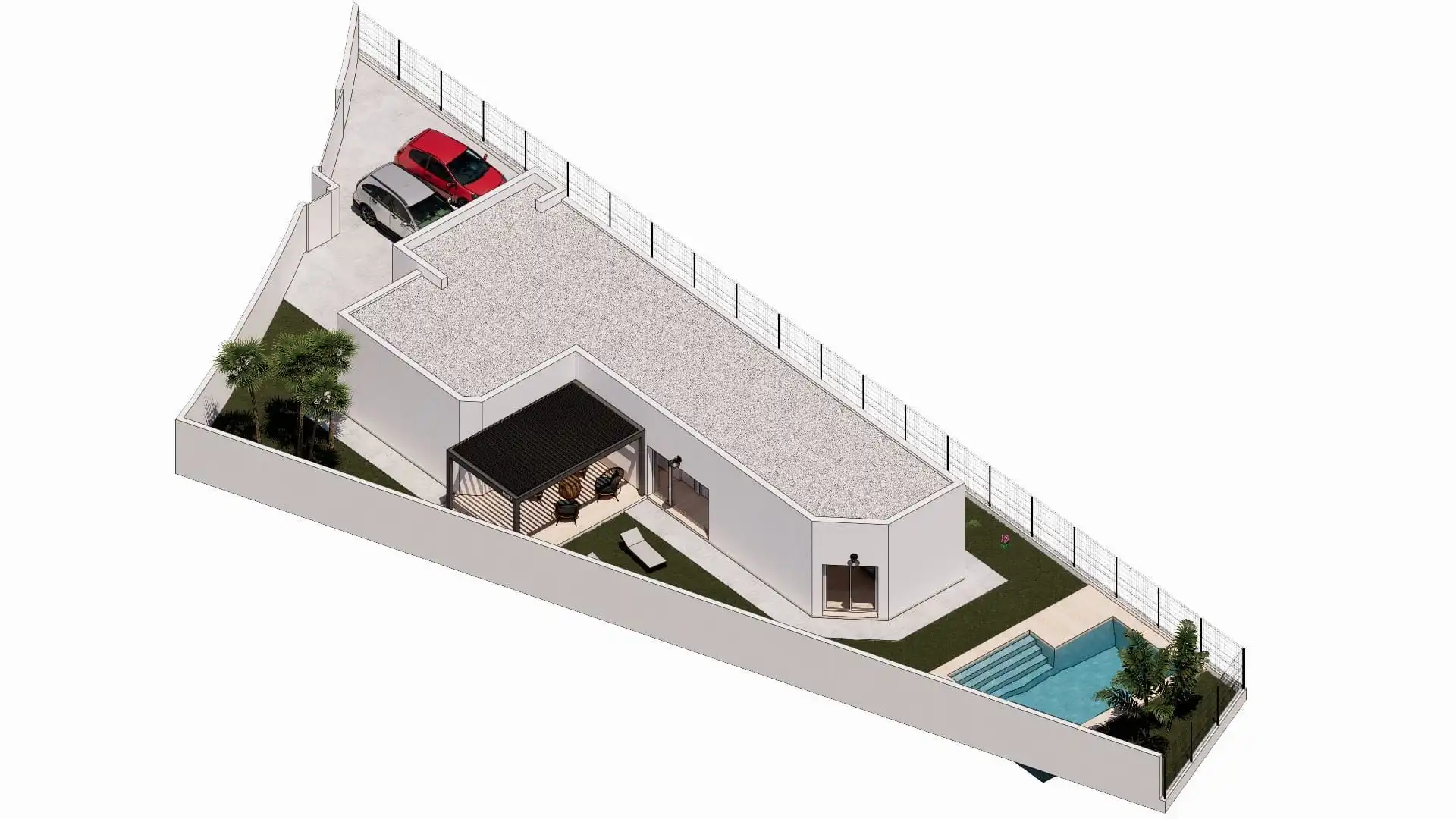 Casa o xalet en venda en Aljaraque amb Aire condicionat, Jardí privat i Piscina