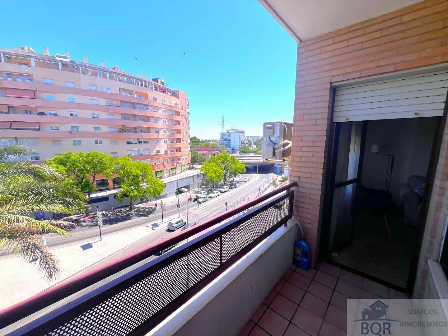 Vista exterior de Piso de alquiler en Jerez de la Frontera con Aire acondicionado, Terraza y Amueblado