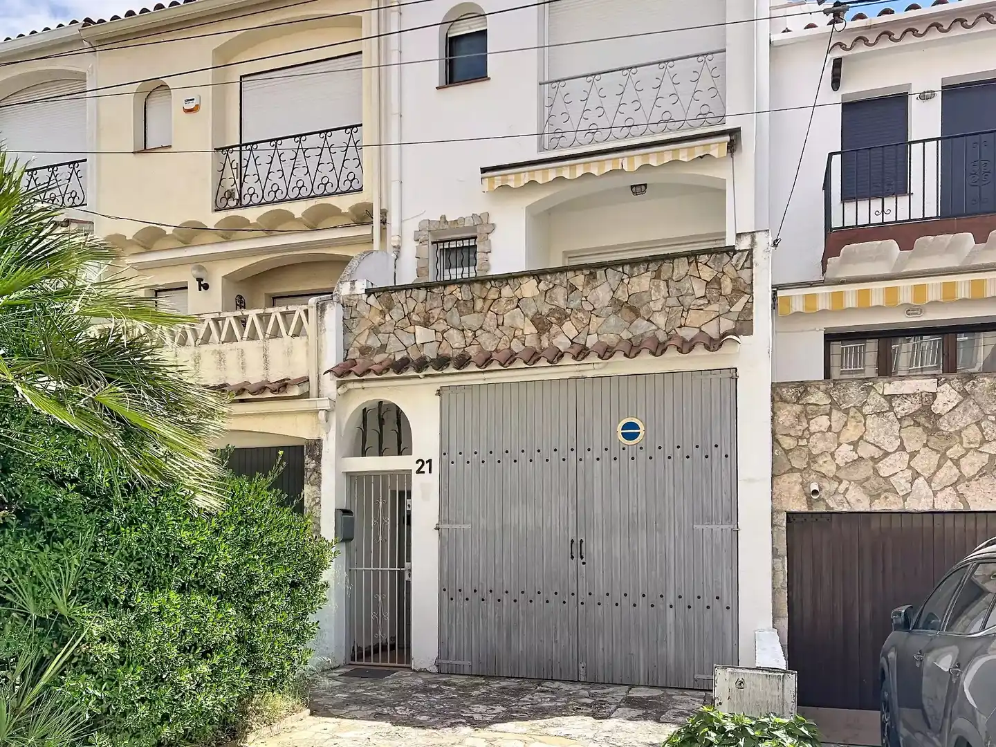 Vista exterior de Casa o xalet en venda en Empuriabrava amb Aire condicionat