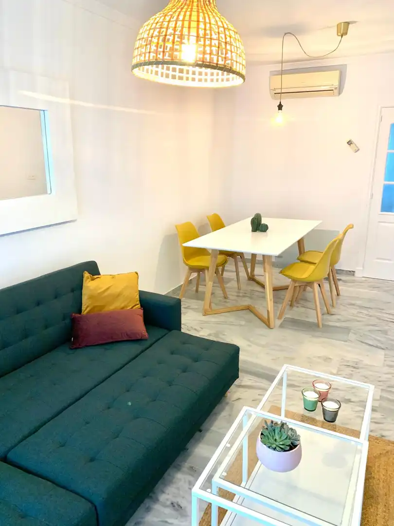 Menjador de Apartament en venda en Estepona amb Aire condicionat, Terrassa i Traster